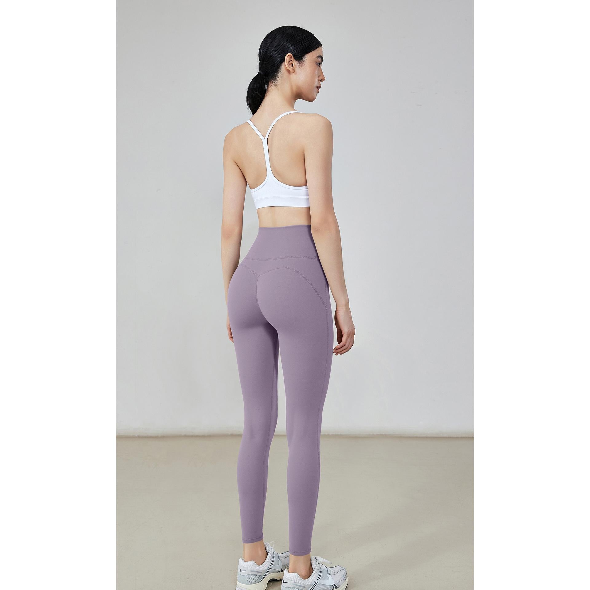 NULS antibacterial yoga pants women's summer thin hip lift peach hip nine-point sweatpants yoga clothes Pilates fitness pants