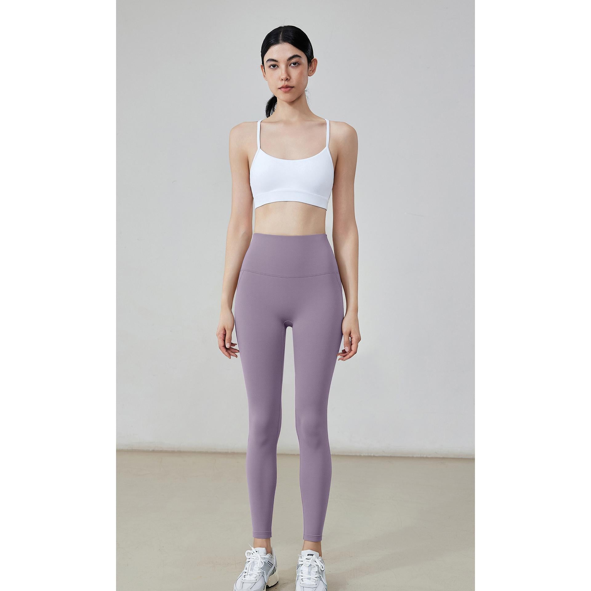 NULS antibacterial yoga pants women's summer thin hip lift peach hip nine-point sweatpants yoga clothes Pilates fitness pants