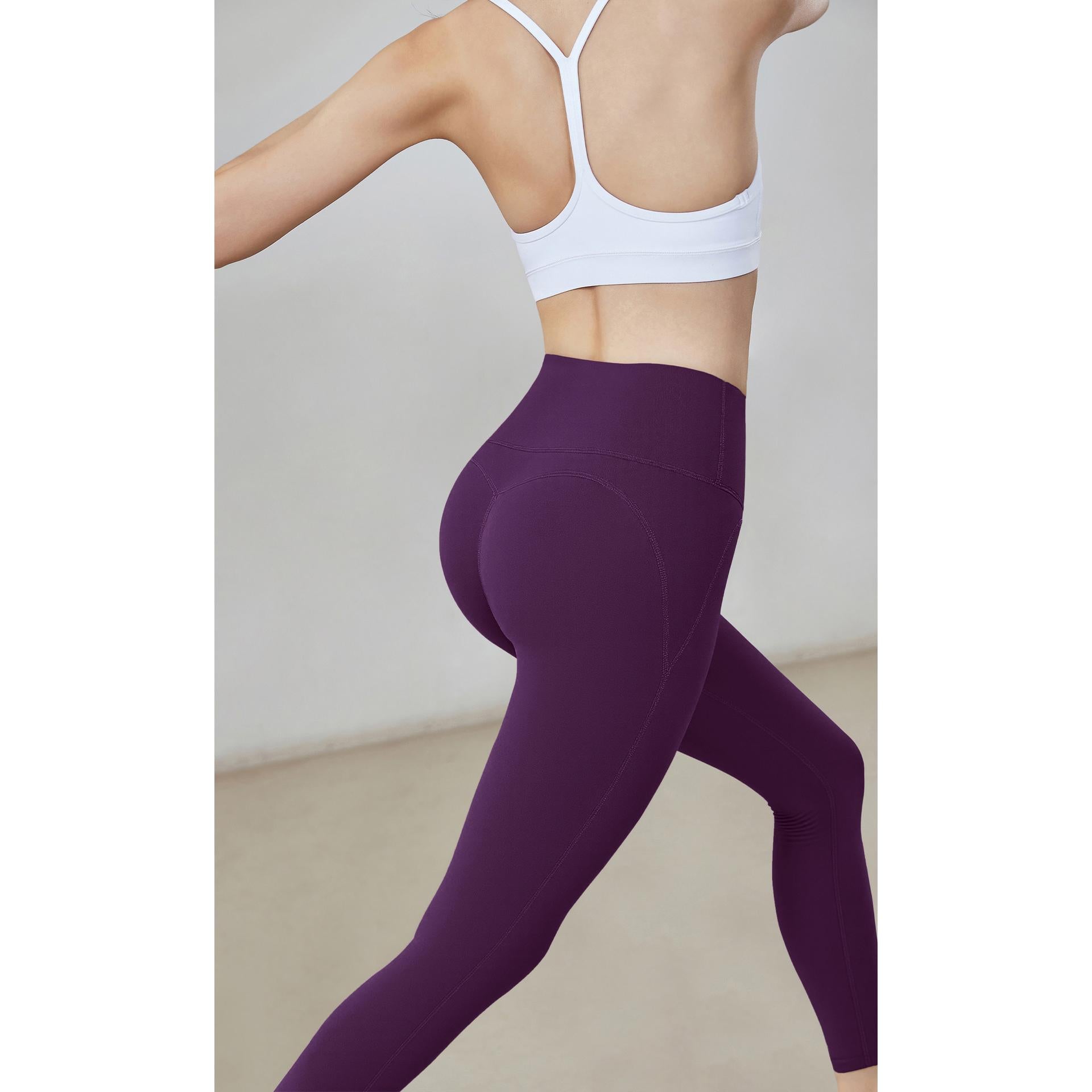 NULS antibacterial yoga pants women's summer thin hip lift peach hip nine-point sweatpants yoga clothes Pilates fitness pants