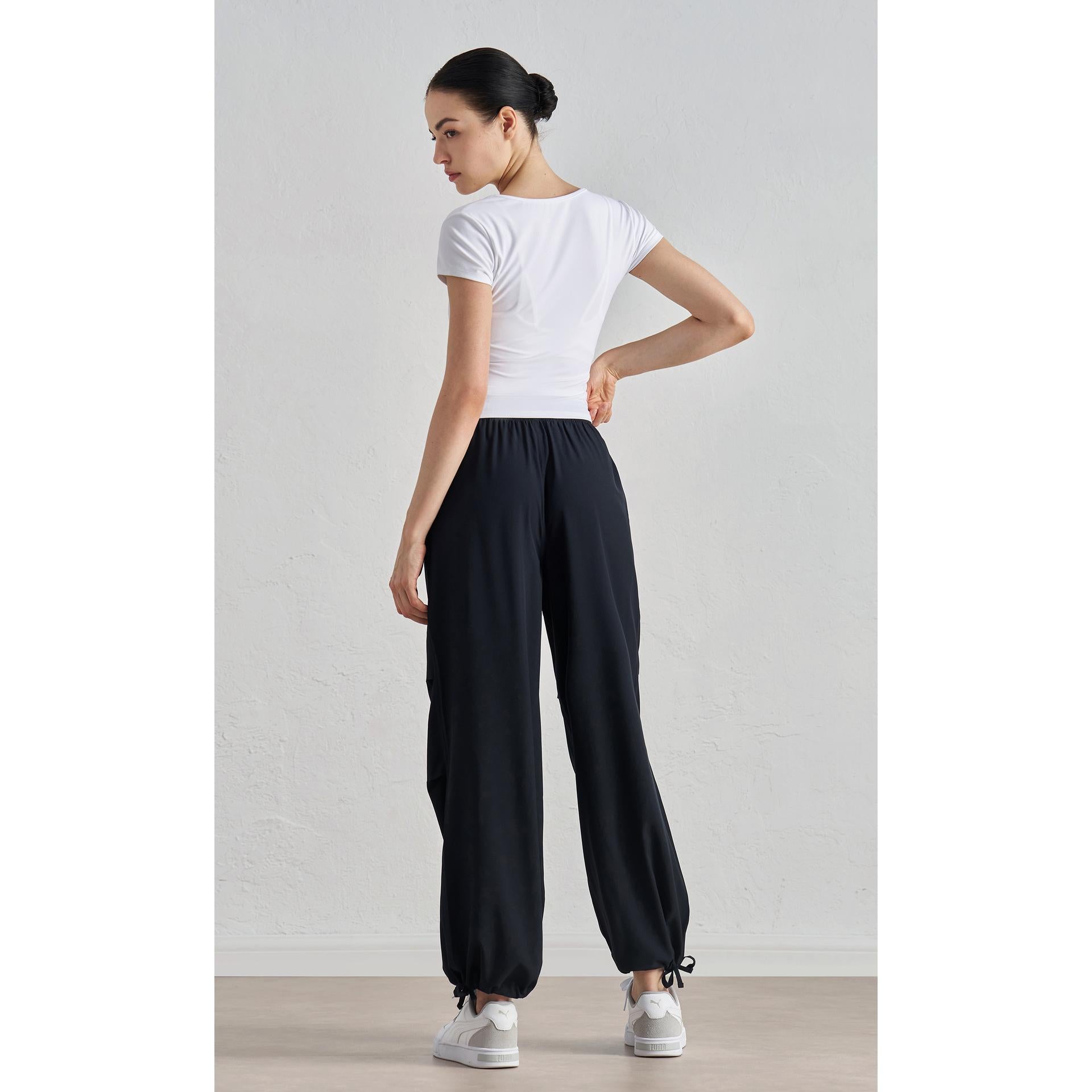 SUN simple and comfortable sports short sleeves skin-friendly nude casual yoga clothes high-end waist and thin fitness T-shirt women