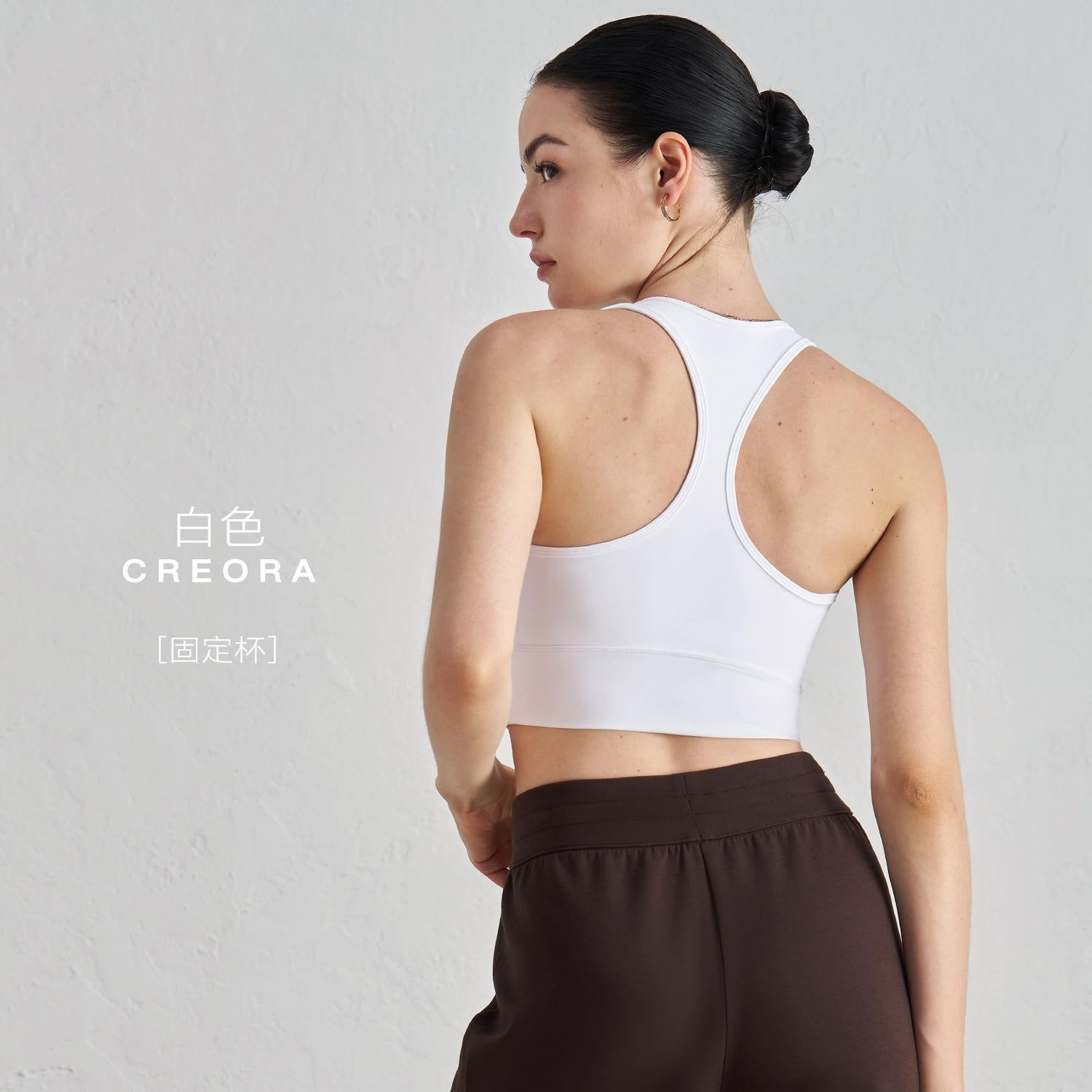 NU fixed cup sports underwear yoga clothes top I-shaped beautiful back yoga vest with chest pad fitness bra top