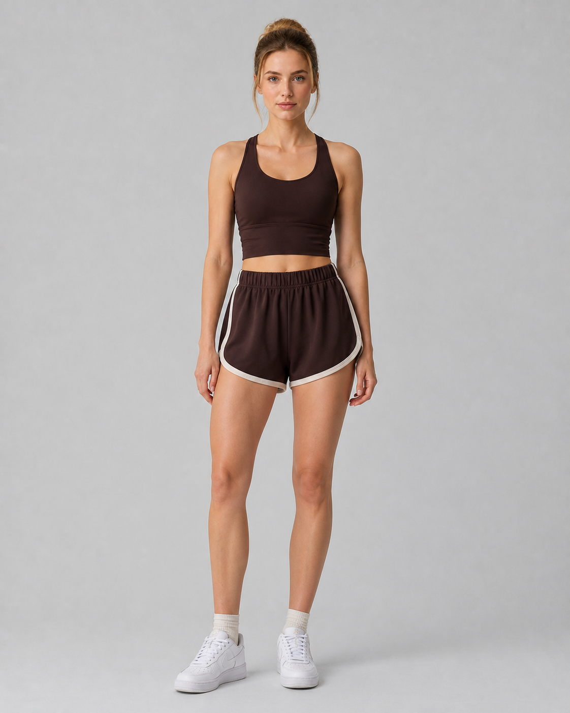 Approved product image 001 | Retro High-Waist Yoga Shorts