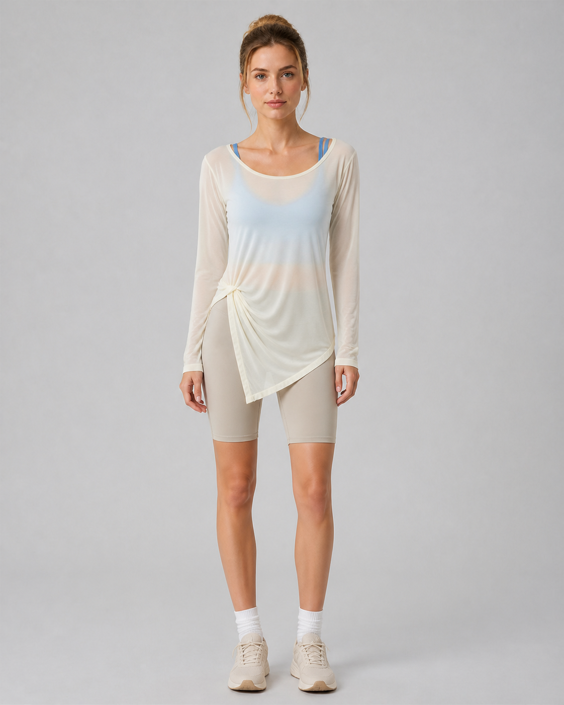 Approved product image 001 | Relaxed Long-Sleeve Yoga Top