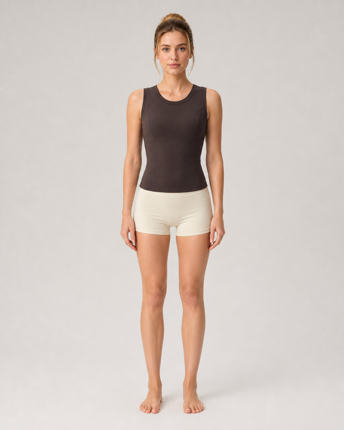 Padded Sleeveless Studio Sports Bra