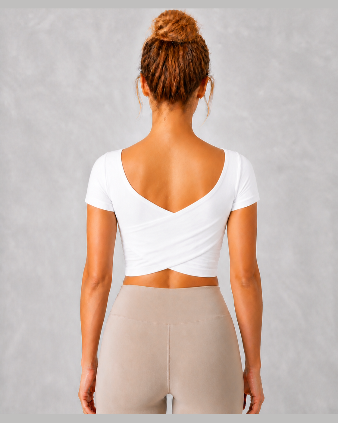 Approved product image 002 | NULS Balletcore Mesh-Back Crop Top