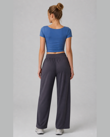 FlowMotion High-Waisted Drawstring Pants