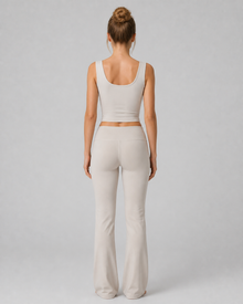 Serene Sculpt Square-Neck Yoga Tank