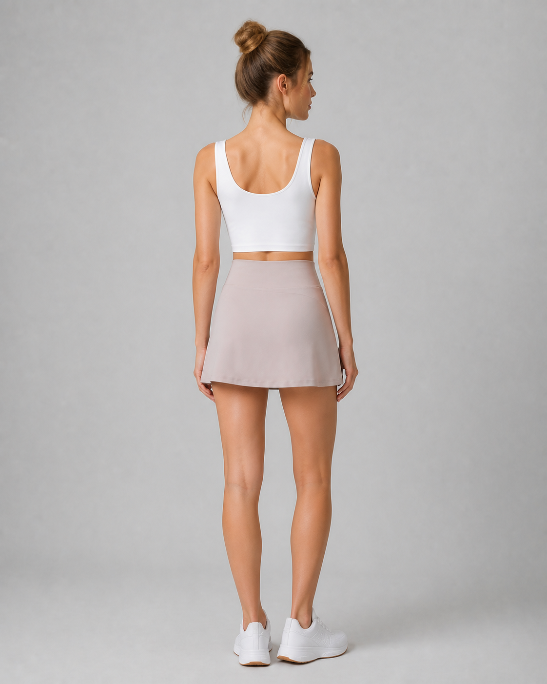 Approved product image 002 | NULS High-Waisted Active Skort with Built-In Shorts