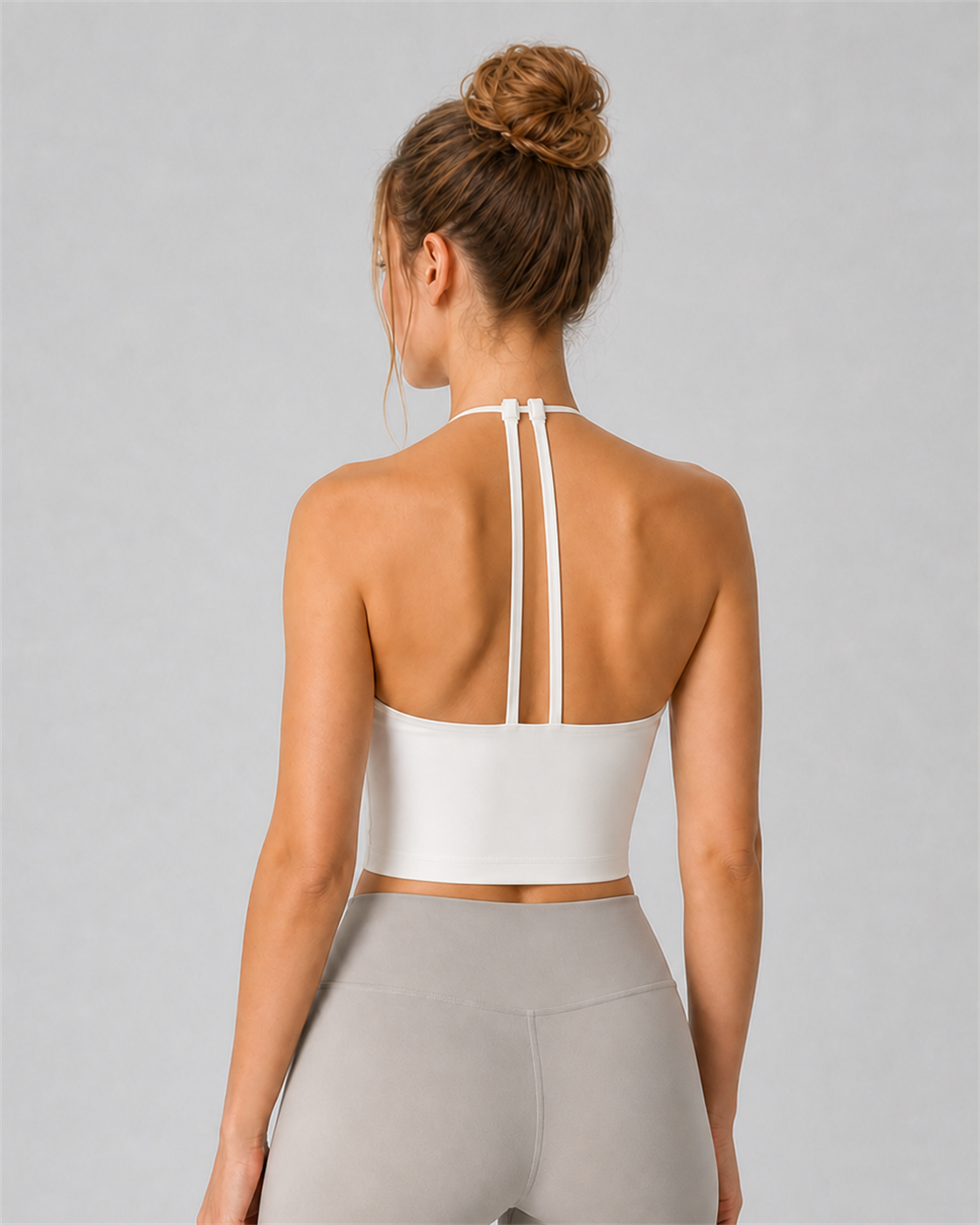 Approved product image 002 | NULS Twist-Front Halter Sports Bra
