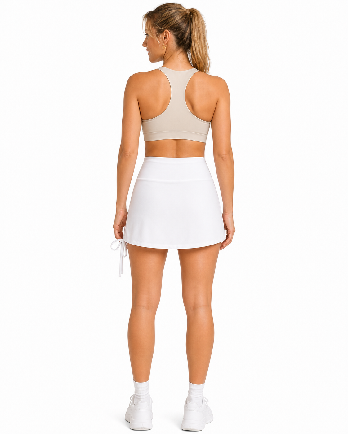 Approved product image 002 | NULS Ruched Active Skort with Side Tie