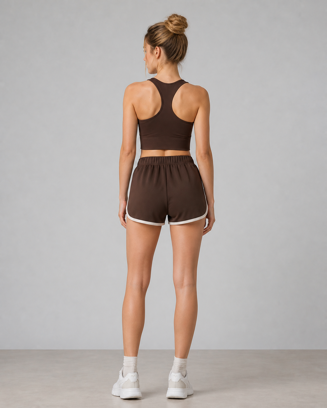 Approved product image 002 | Retro High-Waist Yoga Shorts