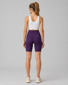 High-Waist Sculpt Yoga Shorts