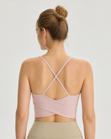 NULS Heart-Neck X-Back Sports Bra