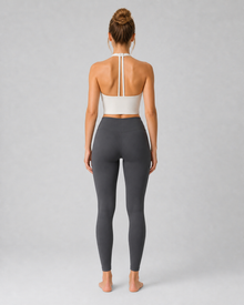 NULS Twist-Front Halter Sports Bra