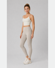 Colorblock Cross-Back Yoga Bra
