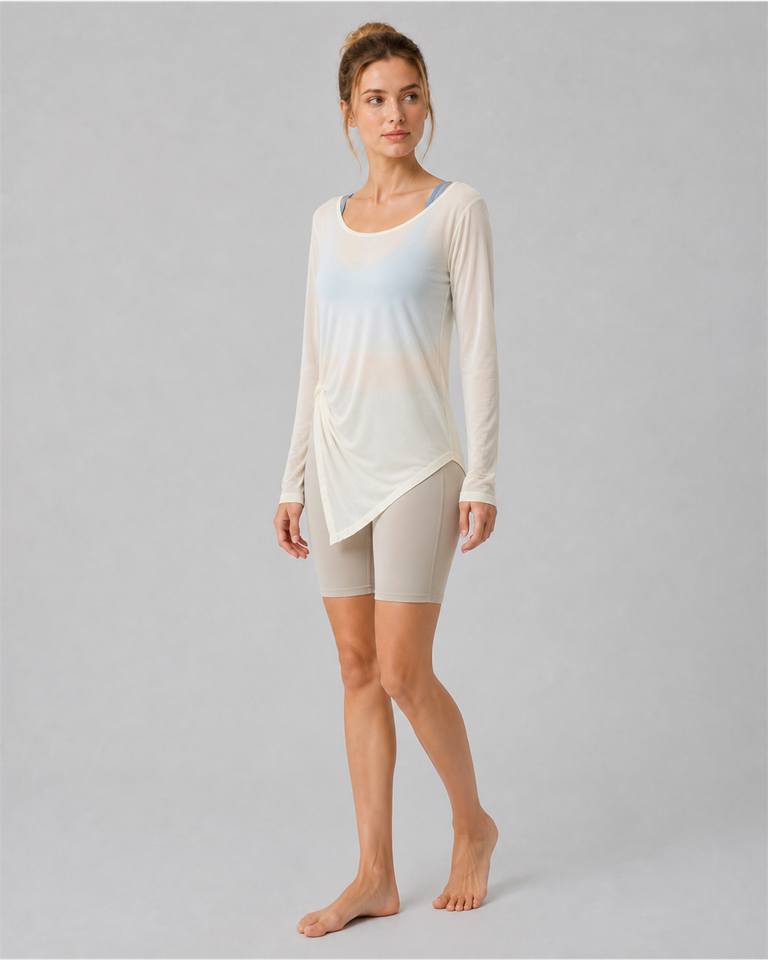 Approved product image 003 | Relaxed Long-Sleeve Yoga Top