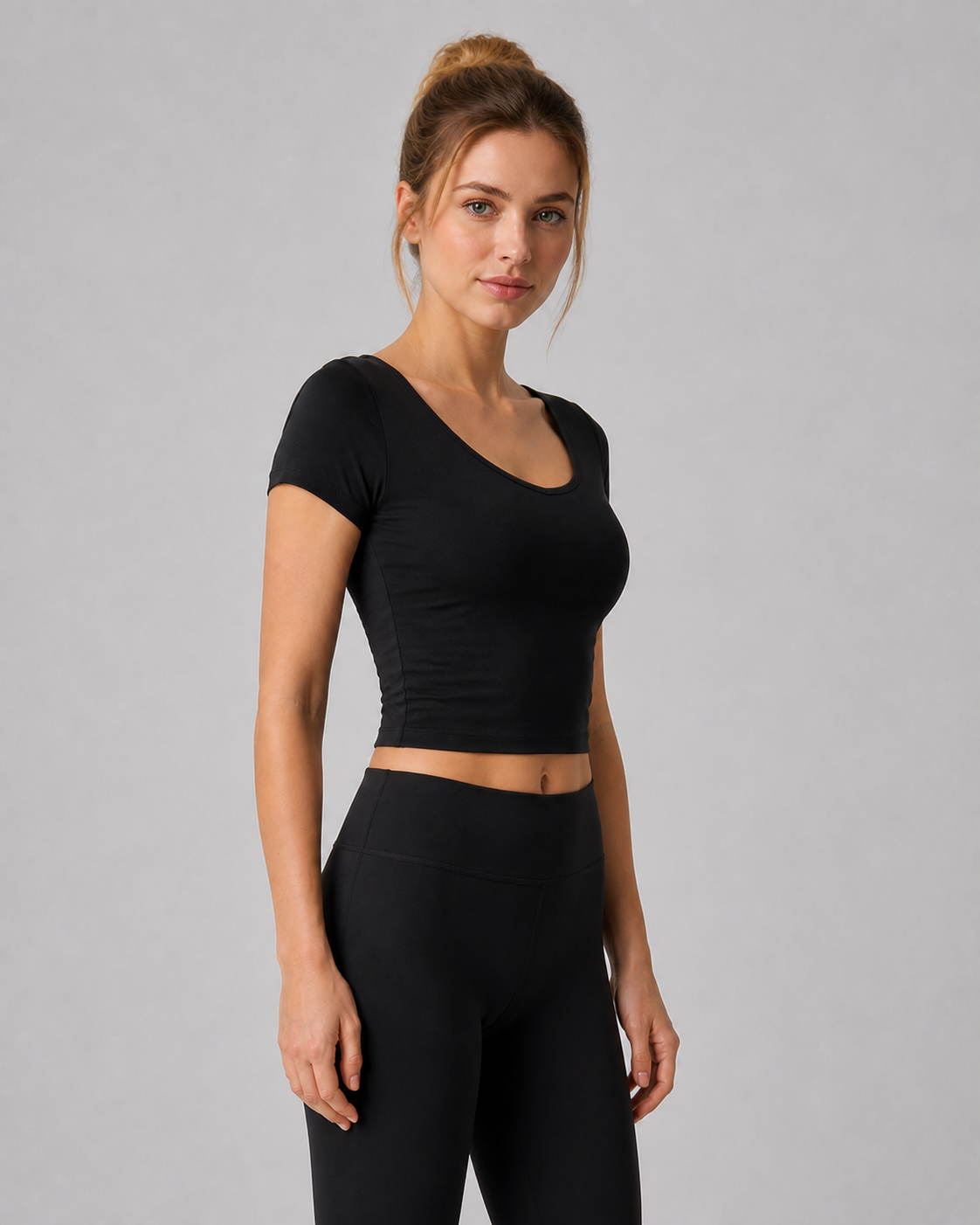 Approved product image 003 | SUN Bare-Feel Short Sleeve Yoga Tee