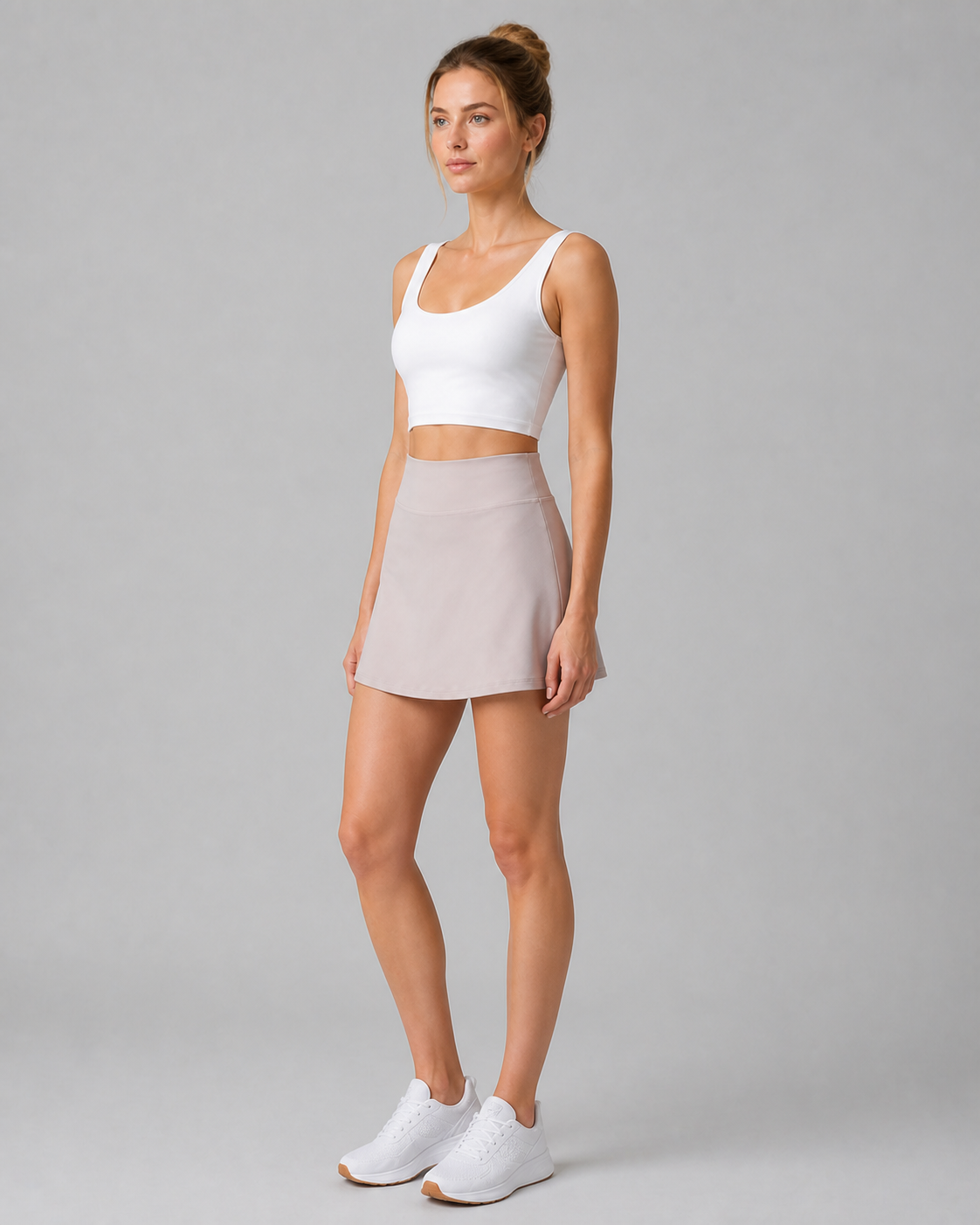 Approved product image 003 | NULS High-Waisted Active Skort with Built-In Shorts
