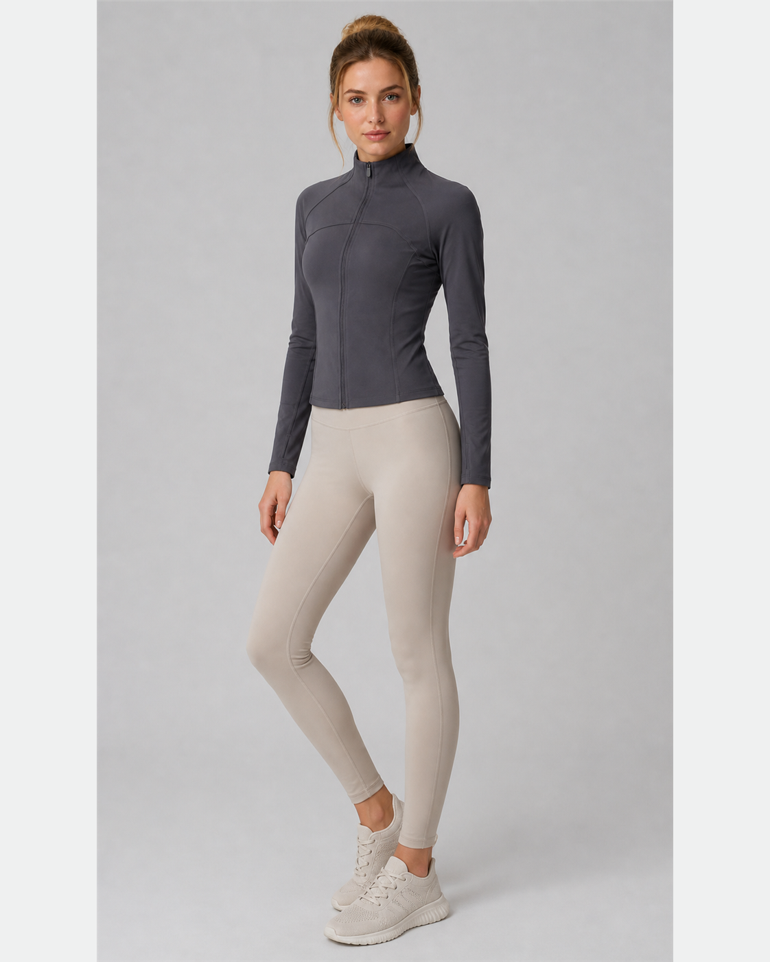 Approved product image 003 | CloudSoft High-Neck Yoga Jacket