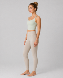 Colorblock Cross-Back Sports Bra