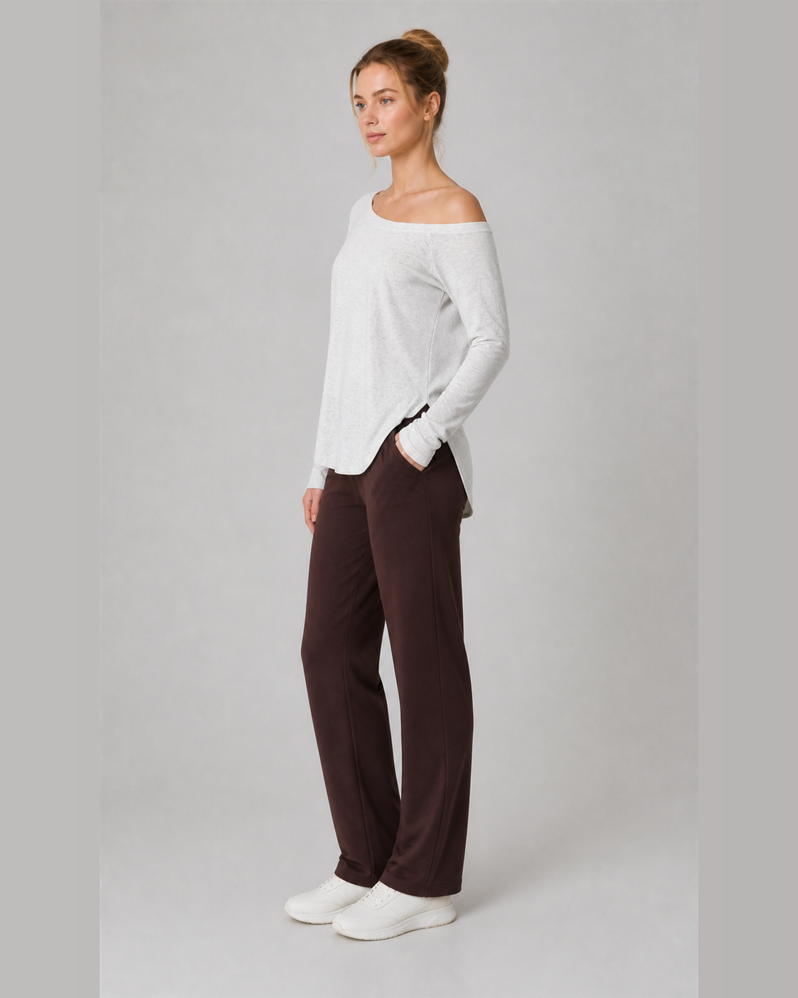 Approved product image 003 | SNU Off-Shoulder Yoga Top