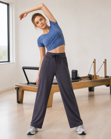 FlowMotion High-Waisted Drawstring Pants