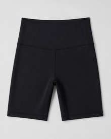 Lycra High-Waist Yoga Shorts