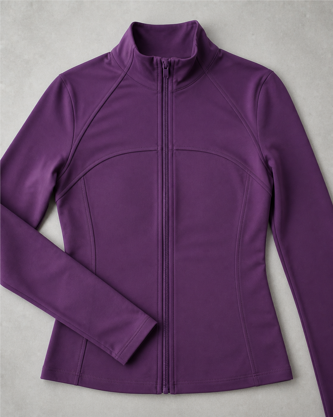 Approved product image 004 | Velvet Stand-Collar Yoga Jacket