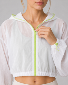 Summer Breeze Hooded Active Jacket