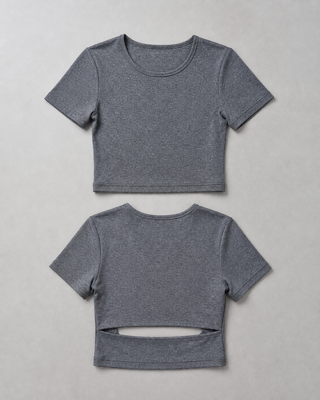 Approved product image 004 | Bare-Feel Hollow-Back Yoga Tee