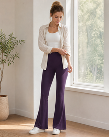 High-Waist Flare Yoga Pants