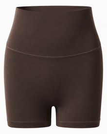 NULS Seamless Front High-Waisted Yoga Shorts