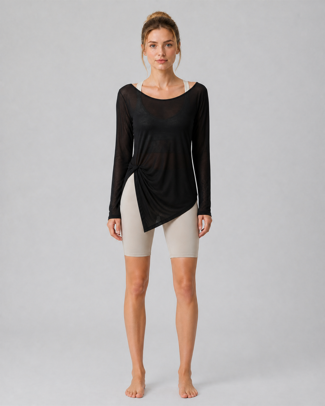 Approved product image 007 | Relaxed Long-Sleeve Yoga Top