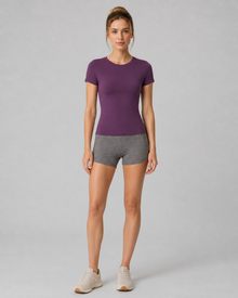 Sculpt-Fit Short Sleeve Yoga Tee
