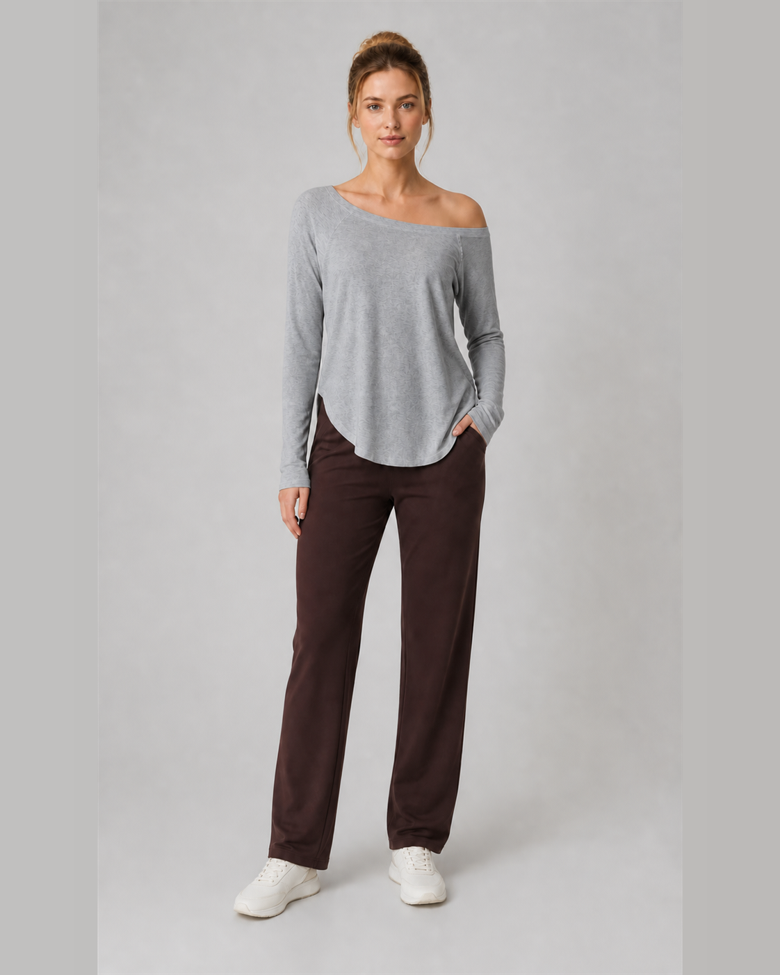 Approved product image 007 | SNU Off-Shoulder Yoga Top