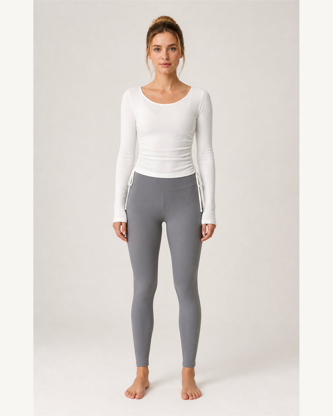 Approved product image 007 | Modal Ribbed Long-Sleeve Yoga Top