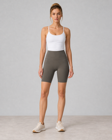 High-Waist Sculpt Yoga Shorts