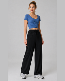 FlowMotion High-Waisted Drawstring Pants