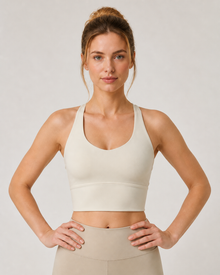 NULS Heart-Neck X-Back Sports Bra