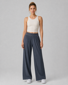 Drape Wide-Leg Yoga Pants