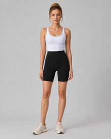 High-Waist Sculpt Yoga Shorts