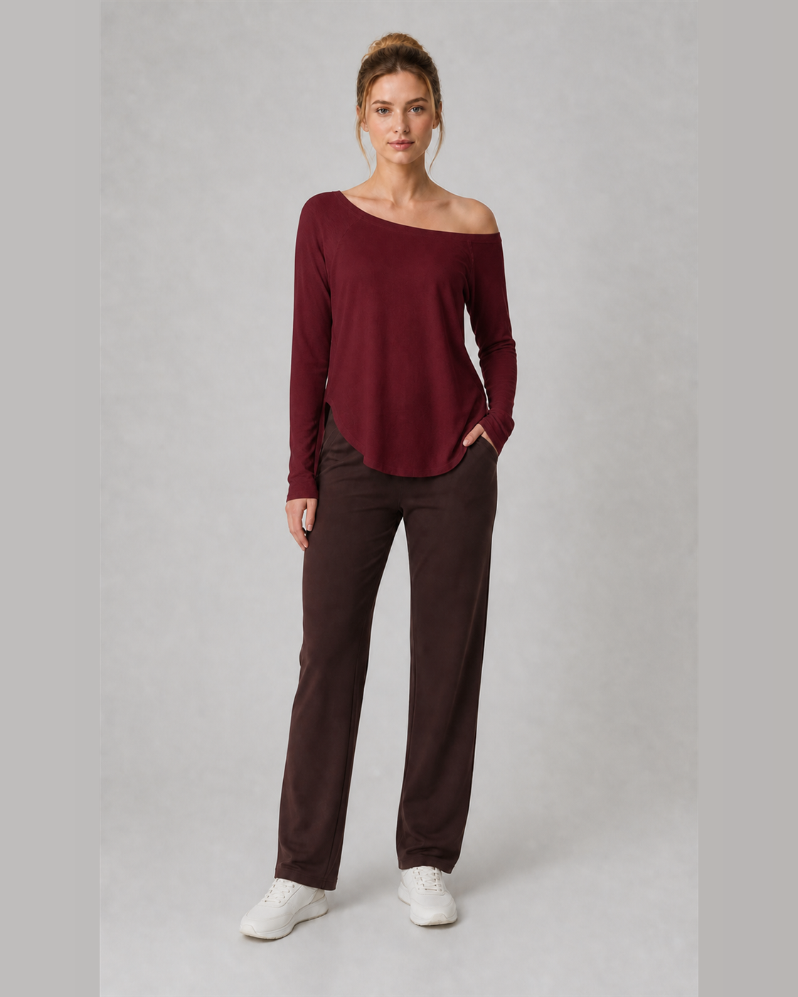 Approved product image 009 | SNU Off-Shoulder Yoga Top