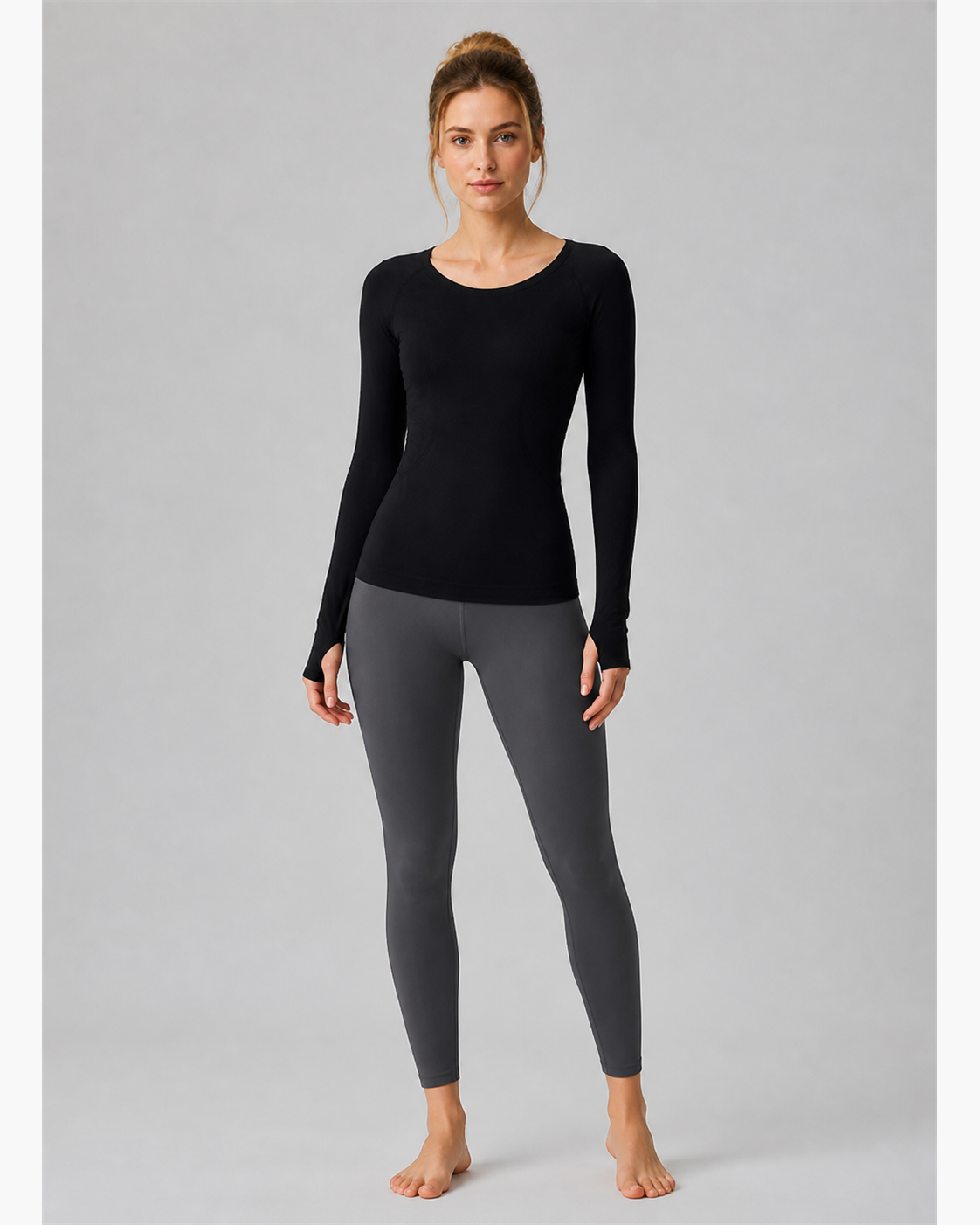 Approved product image 009 | Seamless Long-Sleeve Yoga Top