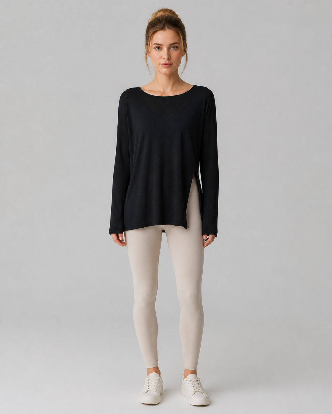 Approved product image 009 | AirFlow Split-Hem Yoga Pullover