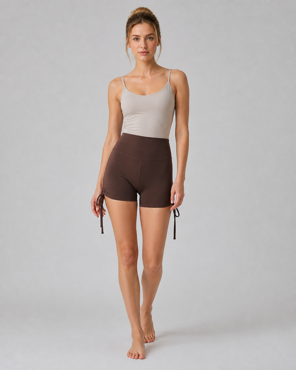 Approved product image 009 | NULS Adjustable Ruched High-Waisted Shorts