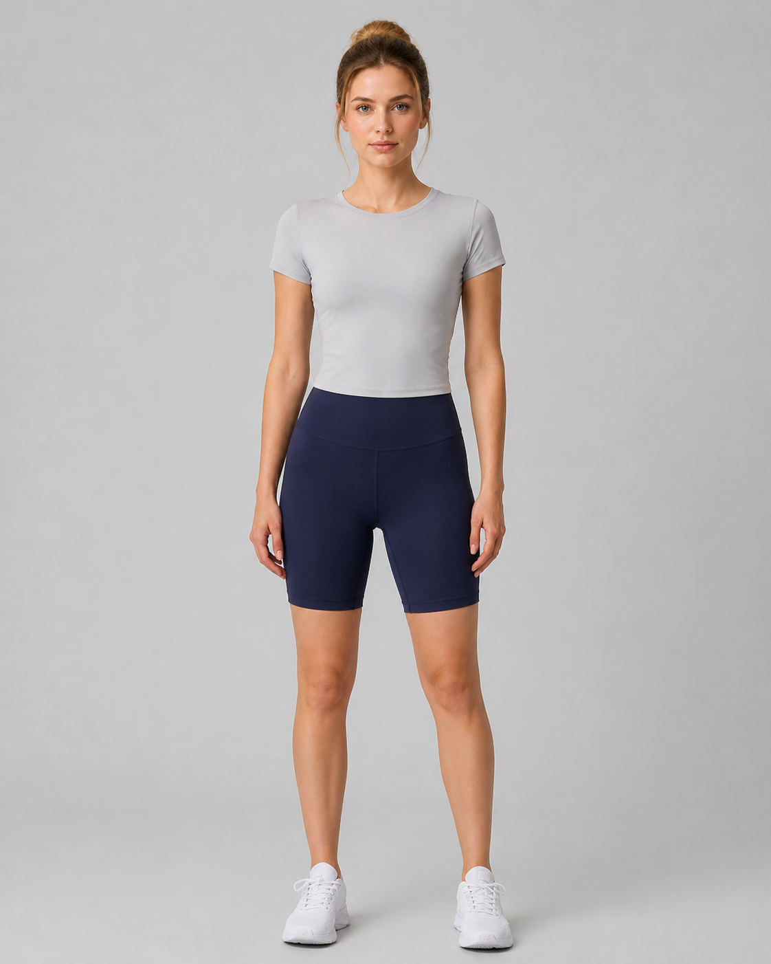 Approved product image 009 | Lycra High-Waist Yoga Shorts