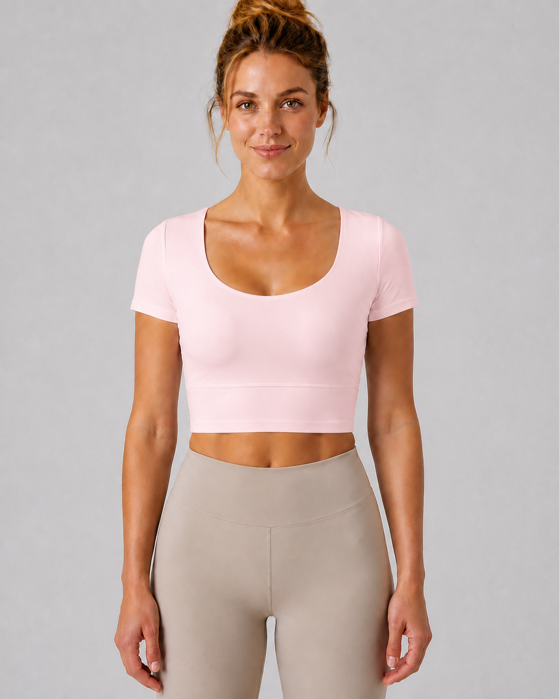 Approved product image 010 | NULS Balletcore Mesh-Back Crop Top