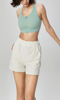 High-Waist Yoga Shorts