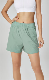 High-Waist Yoga Shorts