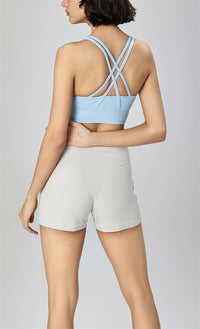 High-Waist Yoga Shorts